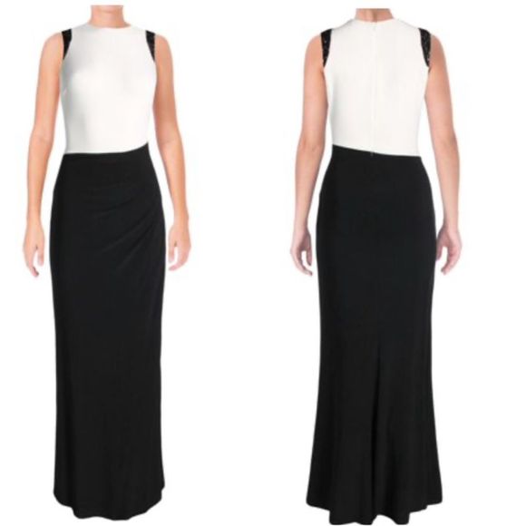 Lauren Ralph Lauren Dresses & Skirts - Lauren Ralph Lauren Womens Colorblock Embellished